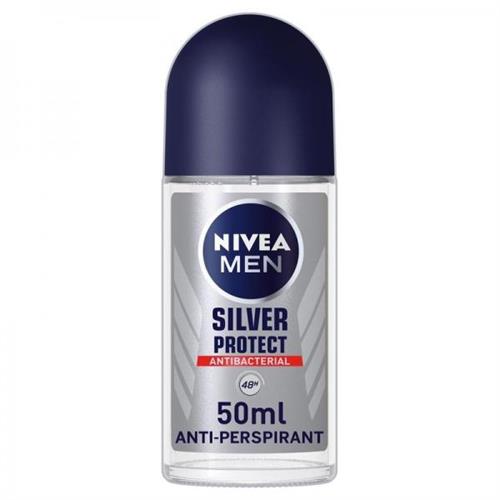 Nivea Men Anti-Perspirant Deodorant Roll-On Silver Protect 50ml