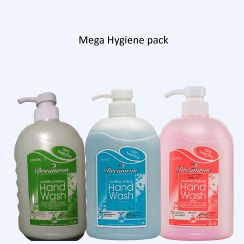 Dreamron Mega Hygiene Pack Aqua, Lemon and Mint 750ml