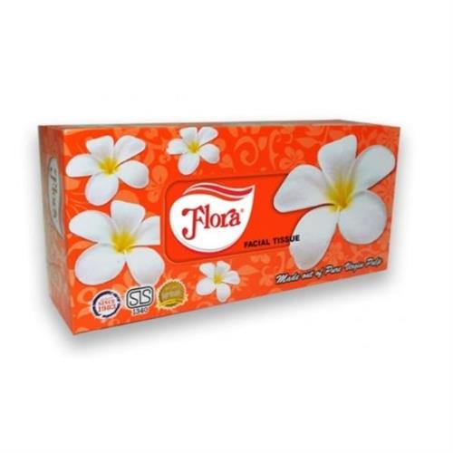 Flora Facial Tissue Box 2 Ply 160 Sheets Per Box