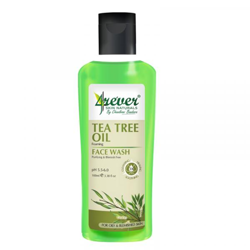 4Rever Tea Tree Oil Foaming Face Wash