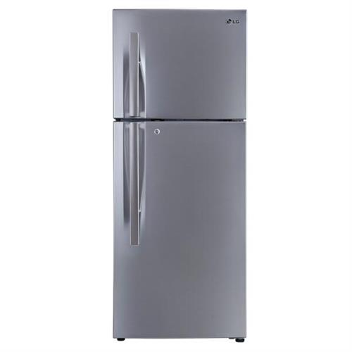 LG 308L Shiny Steel ,Top Freezer, Top Mount Refrigerator GL-M332RLLN