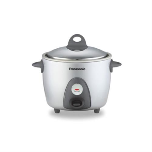 Panasonic Bachelor Rice Cooker 0.6L SR-G06 Silver