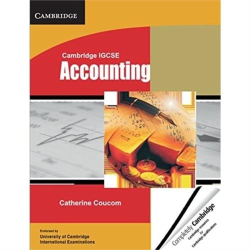 Cambridge IGCSE Accounting Students Book