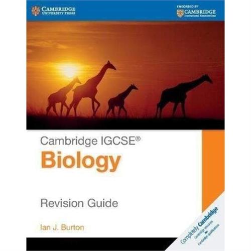 Cambridge IGCSE (R) Biology Revision Guide