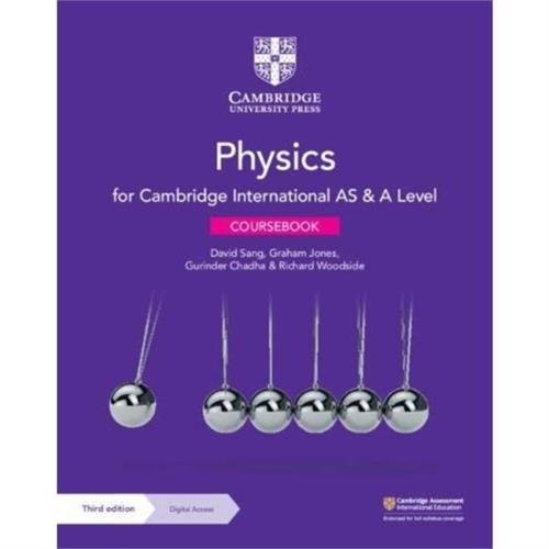 Cambridge International AS & A Level Physics Coursebook with Digital Access (2 Years)