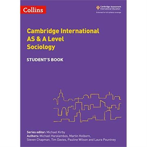 Cambridge International AS & A Level Sociology Students Book