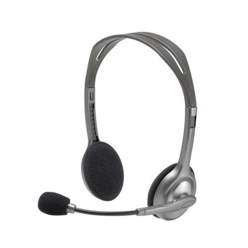 Logitech Black & Grey H110 Stereo Headset