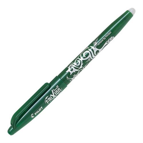 Pilot Frixion Roller Ball Erasable 0.7mm Fine Pen Green BL-FR7-G