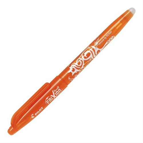 Pilot Frixion Roller Ball Erasable 0.7mm Fine Pen Orange BL-FR7-O