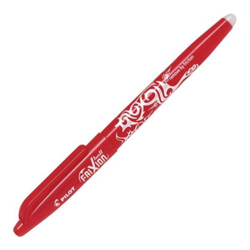 Pilot Frixion Roller Ball Erasable 0.7mm Fine Pen Red BL-FR7-R