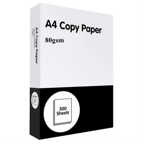 Generic A4 Paper 80gsm Ream 500 Sheets White