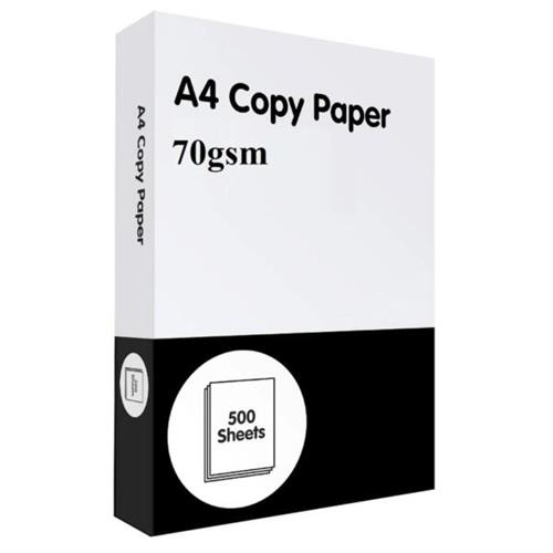 Generic Paper A4 70gsm Ream 500 Sheets White