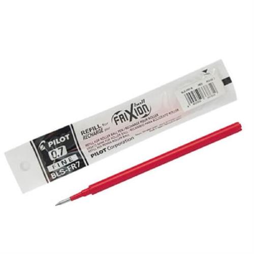 Pilot Frixion Roller Ball Erasable 0.7mm Fine Refill For Pen Red BLS-FR7-R