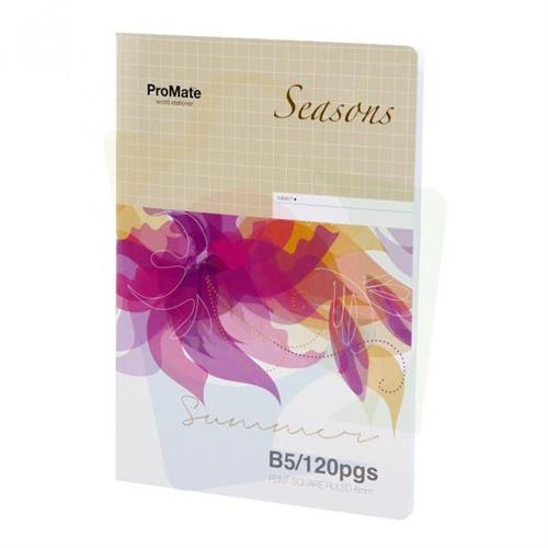 Promate B5 Square Ruled Book 120 Pages