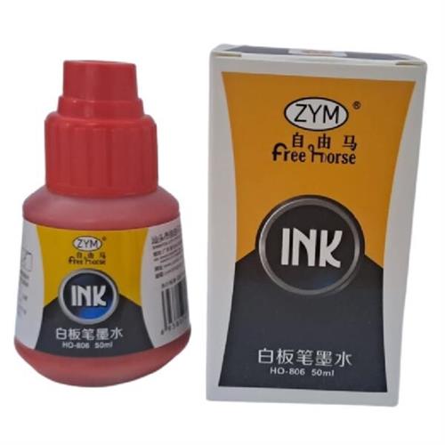 Whiteboard And Erasable Marker Refill Ink 50ml Red