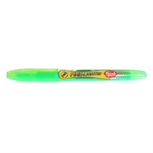 Atlas Finelighters Highlighter Green