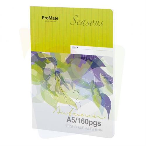 Promate A5 Exercise Single Ruled Book 160 Pages