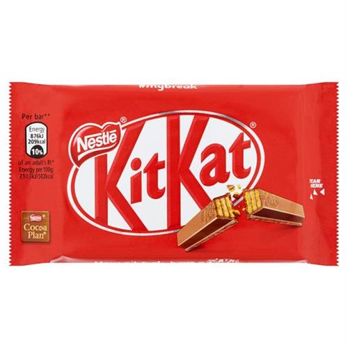 Kit Kat 4 Finger Milk Chocolate Bar 45g