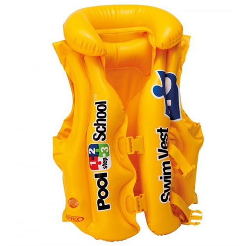 Intex Deluxe Pool School Swim Vest Buoyancy Jacket 3-6 years 58660EU