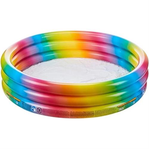 Intex Kids Summer Colorful Design Kiddie Pool 58 x 13 Inch 58439NP