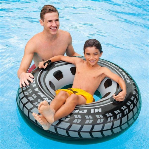 Intex Summer Inflatable Float Monster Truck Swimming Pool Rings Tube 56268