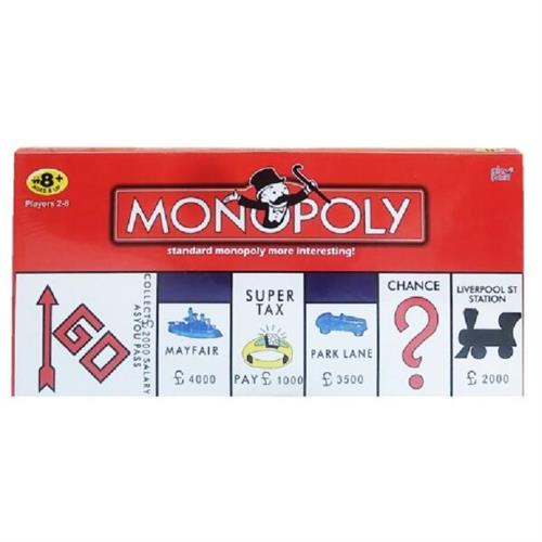 Monopoly Standard Board Game Red 55280