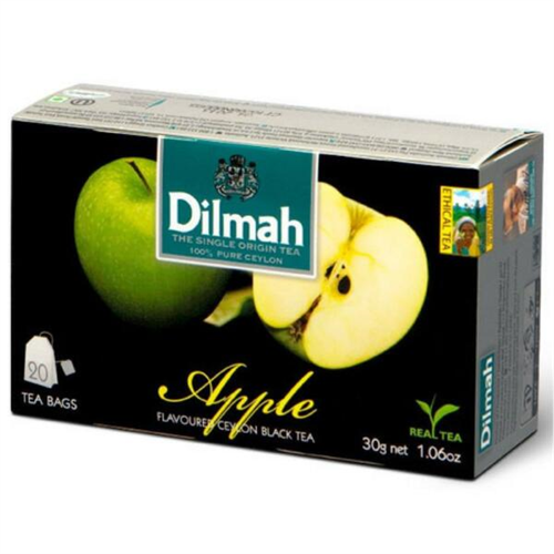 Dilmah Apple Flavoured Ceylon Black Tea 20 Tea Bags