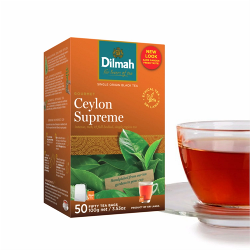 Dilmah Ceylon Supreme Tea 50 Tea Bags