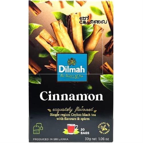 Dilmah Cinnamon Flavoured Black Tea 20 Tea Bags