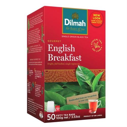 Dilmah English Breakfast Tea 50 Tea Bags