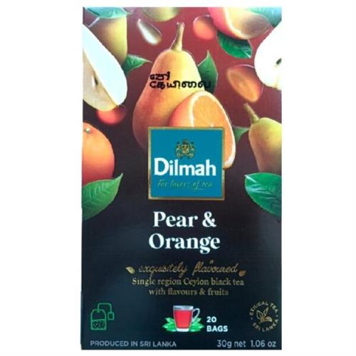 Dilmah Pear and Orange Flavoured Black Tea 20 Tea Bags