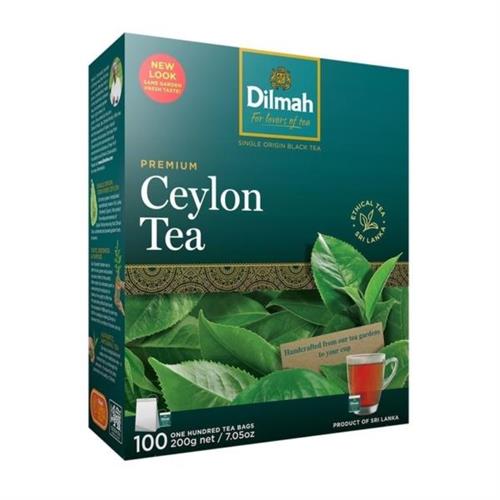 Dilmah Premium Ceylon Black Tea 100 Tea Bags 200g