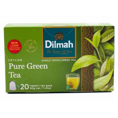 Dilmah Pure Ceylon Green Tea 20 Tea Bags