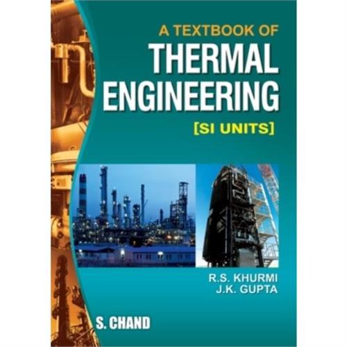 A Textbook Of Thermal Engineering SI Units