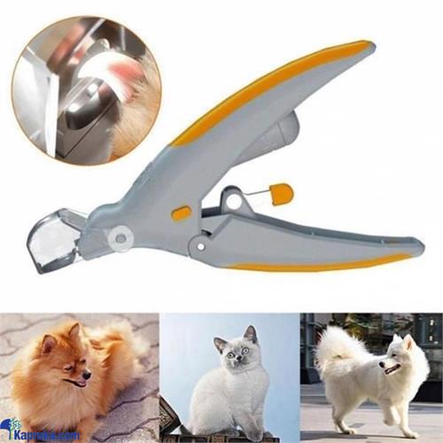Illuminated Pet Nail Trimmer With Magnifier LED Light For Pets Care Birds Cats Dogs Nail Clipper
