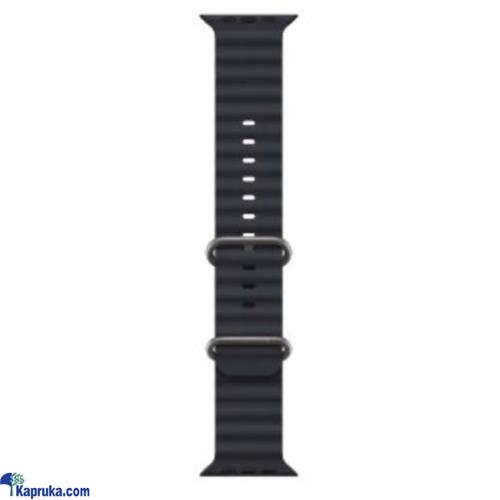 Smart Watch Silicon Strap Black 49mm 45mm 44mm 42mm