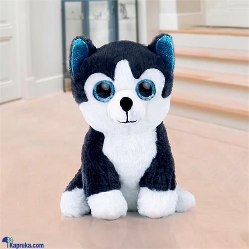 Frost The Husky - 9 Inches Black Cute Dog