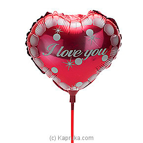 I Love You Foil Baloon