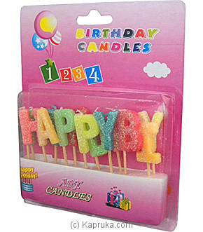 Fancy Birthday Candles