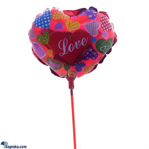 Love You Heart Foil Balloon