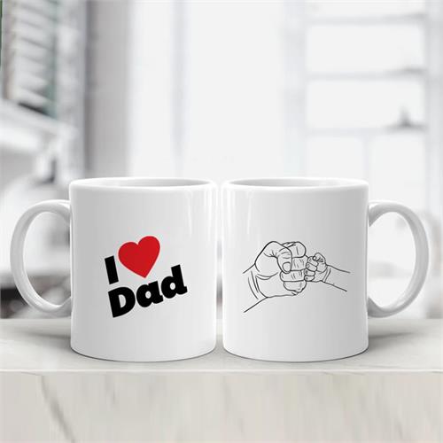 I Love Dad - Mug - 11 Oz