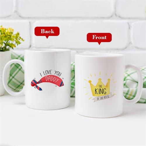 King Of The House Mug - 11 Oz