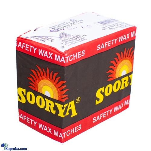 Soorya Wax Matches 12 Pack