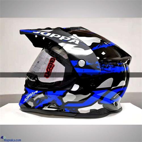 Beon Joppa Black And Blue Free Size Helmet - Beon Joppa V