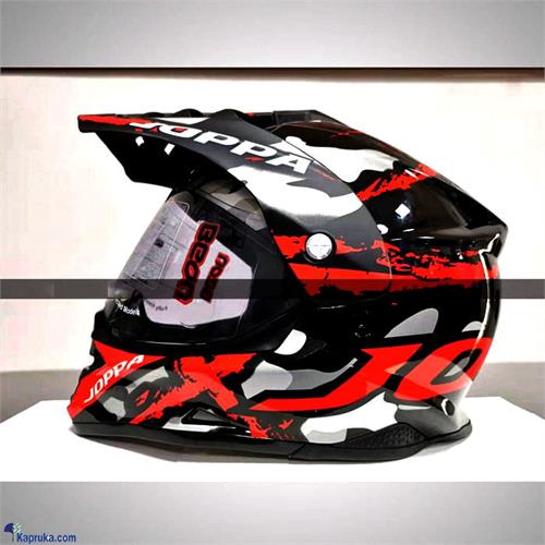 Beon Joppa Black And Red Free Size Helmet - Beon Joppa V