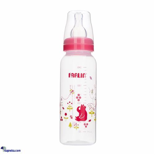 Farlin PP Standard Neck Feede140ML - Baby Milk Bottel Pink