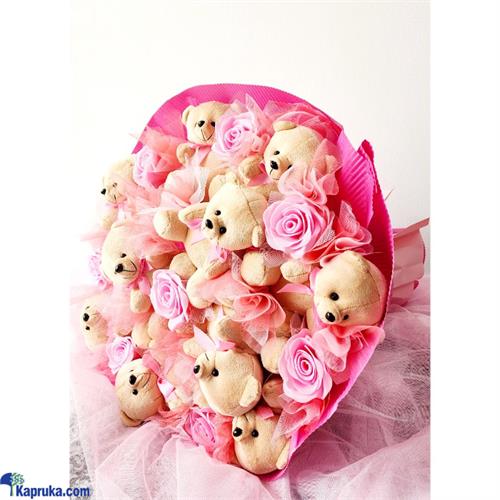 Pink Classic Teddy Bunch Premium