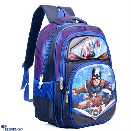 Captain America Fanatic School Bag For Boy