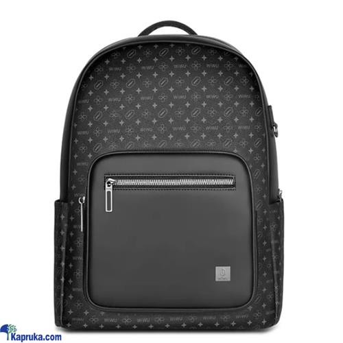 Wiwu15 6 Inch Luxurious PVC Laptop Backpack Notebook Backpack Durable Waterproof Unisex