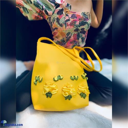 Ockult Artificial Flower Design Shoulder Square Girls Bag Strap Shoulder Handbags Lady